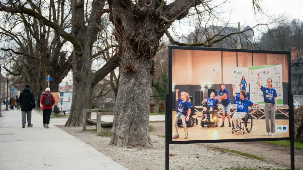 Razstava je na ogled v okviru projekta Vseslovenska akcija ozave&scaron;čanja o socialnem vključevanju invalidov.