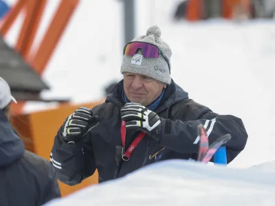 direktor svetovnega pokala Peter Gerdol- 07.01.2024 - Kranjska Gora - 60. Zlata lisica 2024 - svetovni pokal v alpskem ženskem smučanju &ndash; slalom - //FOTO: Luka Cjuha