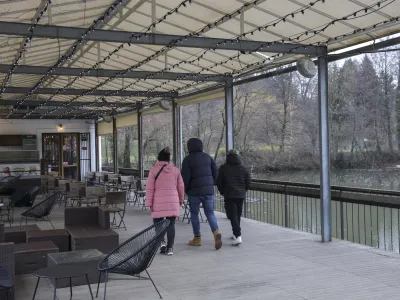 - 08.01.2024 - Čolnarna Park Tivoli &ndash; gostinski lokal so zaradi slabe higiene zaprli //FOTO: Jaka Gasar