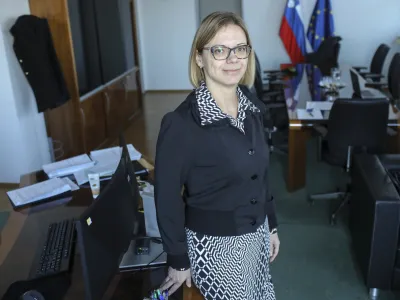- 07.02.2023 - ministrica za javno upravo in notranje zadeve Sanja Ajanovič Hovnik<br><br>//FOTO: Jaka Gasar