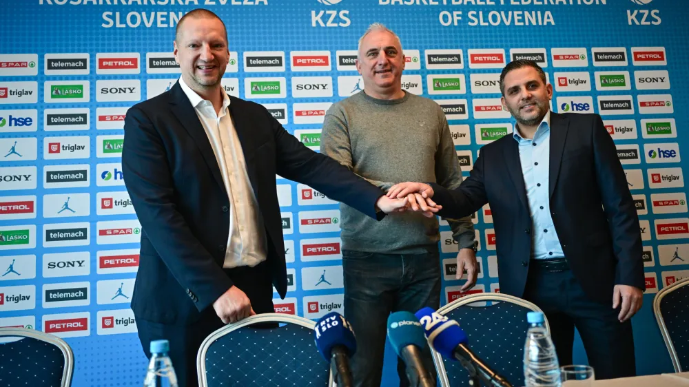 Ko&scaron;arka, Tiskovna konferenca Ko&scaron;arkarske zveze Slovenije,, Thursday, Jan. 18, 2024, (Photo by: Martin Metelko)