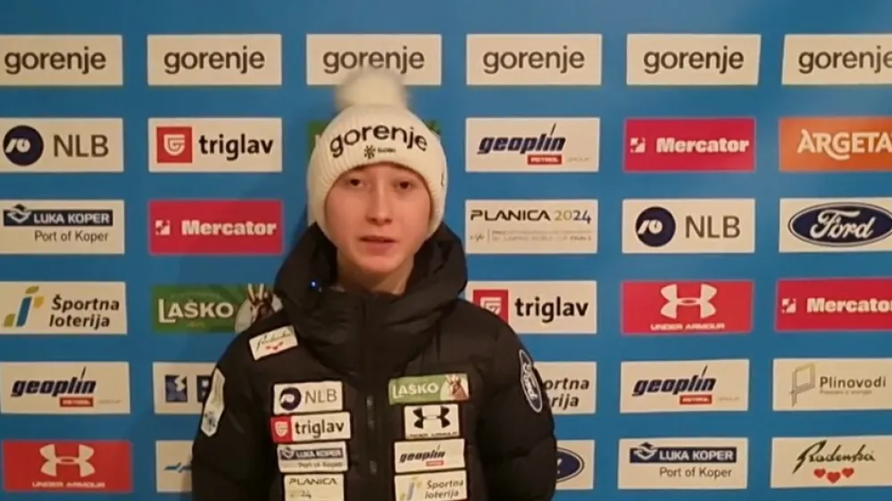 Nika Prevc pa zmagi v Zau