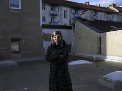 - 16.01.2024 - Jana Zupančič, dramska igralka - članica Mestnega gledali&scaron;ča ljubljanskega, prejemnica nagrade Pre&scaron;ernovega sklada za vloge v zadnjih treh letih. //FOTO: Jaka Gasar