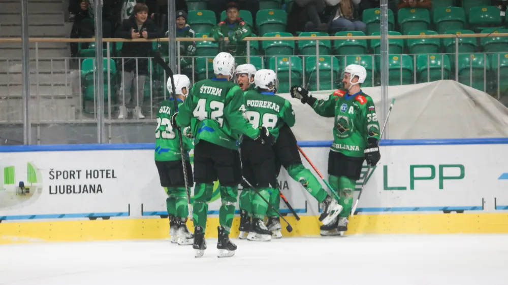 1. gol Miha Beričič<br><br>- 10.01.2023 &ndash; hokej - SŽ Olimpija - Sij Acroni Jesenice, državno prvenstvo - DP, finale: 1. tekma<br> <br>//FOTO: Bojan Velikonja