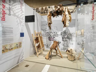 Na razstavi Nekoč je bil Gutenwerd so prikazane rekonstrukcije različnih obrtnih delavnic.&nbsp;