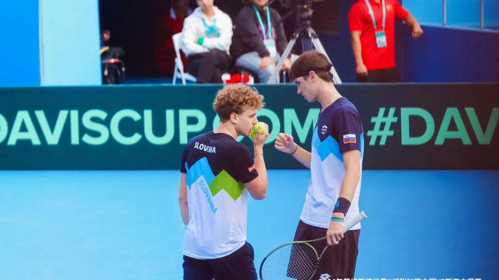 Matej Križnik in Sebastian Dominko