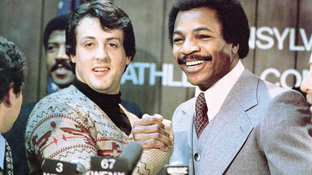 sylvester stallone, carl weathers