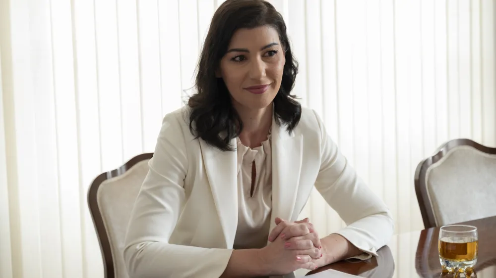 - 11.04.2023 - dr. Dominika &Scaron;varc Pipan, pravnica - ministrica za pravosodje od 1. junija 2022 v 15. vladi Republike Slovenije pod vodstvom Roberta Goloba. //FOTO: Nik Erik NeubauerOPOMBA: DNEVNIKOV OBJEKTIV &ndash; INTERVJU 2023