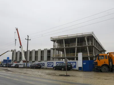 - 17.01.2024 - mo&scaron;ki zapor Dobrunje - Zavod za prestajanje kazni zapora Ljubljana - gradnja novega zaporskega kompleksa ob Litijski cesti, vzhodno od ljubljanske obvoznice //FOTO: Luka Cjuha