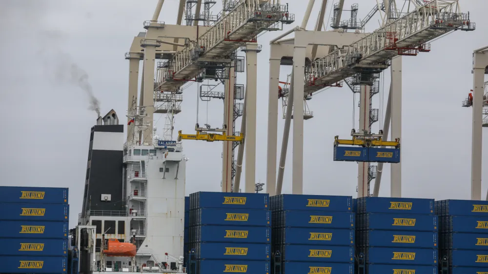  06.01.2023 - Luka Koper, d.d., pristani&scaron;ki in logistični sistem - mednarodno tovorno pristani&scaron;če&nbsp;//FOTO: Luka Cjuha