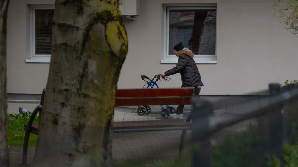 18.3.2024 Simbolična fotogradija - klančina - gibalno ovirani - invalidi - Foto: Kolja Kragelj