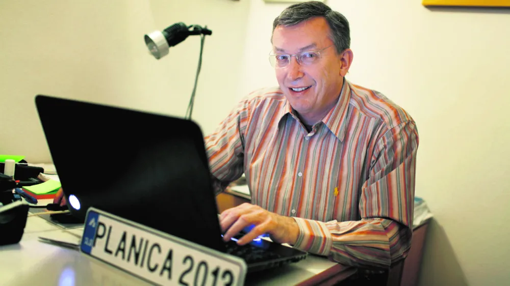 - Dr. Andrej Stare, slovenski zdravnik in &scaron;portni reporter.  //FOTO: Luka Cjuha