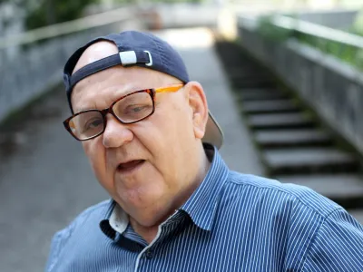 07.06.2016., Zagreb - Abdulah Sidran, bosanskohercegovacki filmas, pisac i novinar."nPhoto: Boris Scitar/Vecernji list/PIXSELL