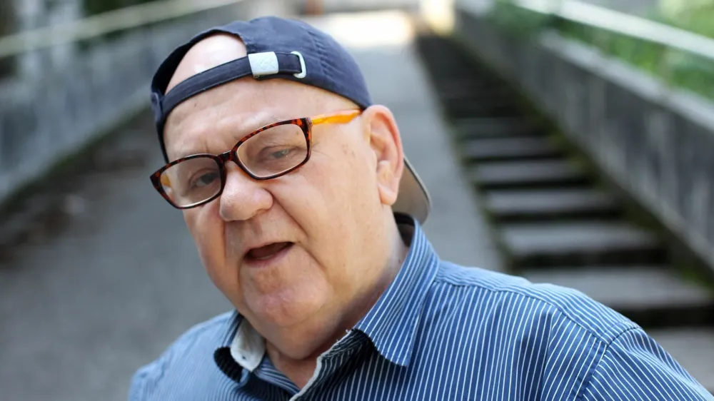 07.06.2016., Zagreb - Abdulah Sidran, bosanskohercegovacki filmas, pisac i novinar."nPhoto: Boris Scitar/Vecernji list/PIXSELL