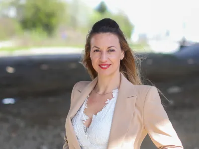 02.04.2024. - Tonja Blatnik, urednica priloge Zlata nit.//FOTO: Bojan Velikonja