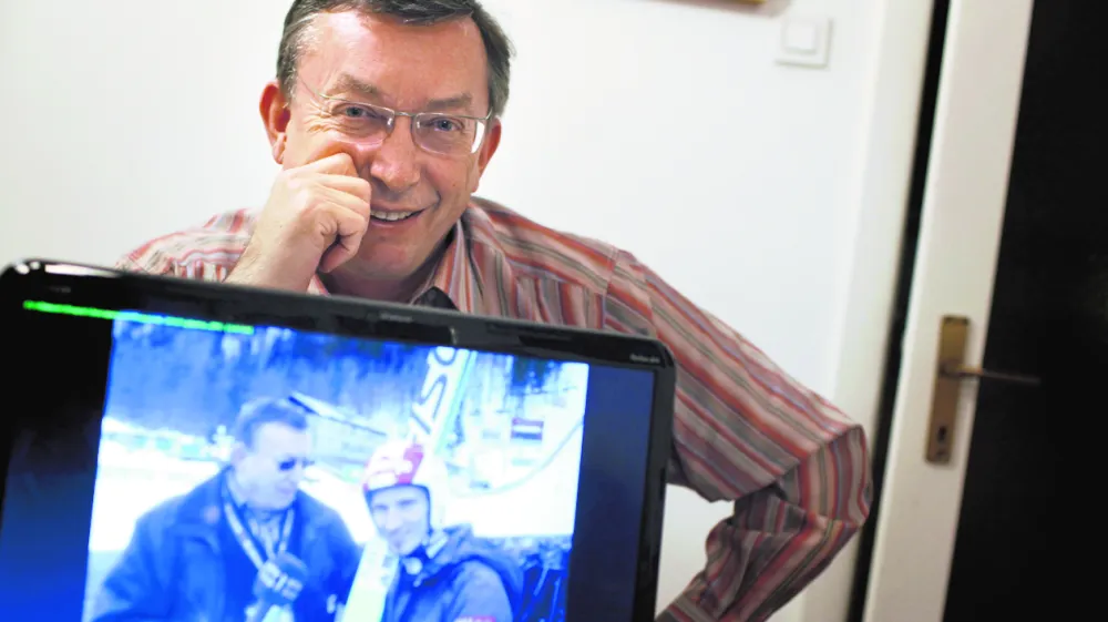 - Dr. Andrej Stare, slovenski zdravnik in &scaron;portni reporter.  //FOTO: Luka Cjuha