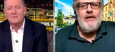 Slavoj Žižek je bil gost pri Piersu Morganu.