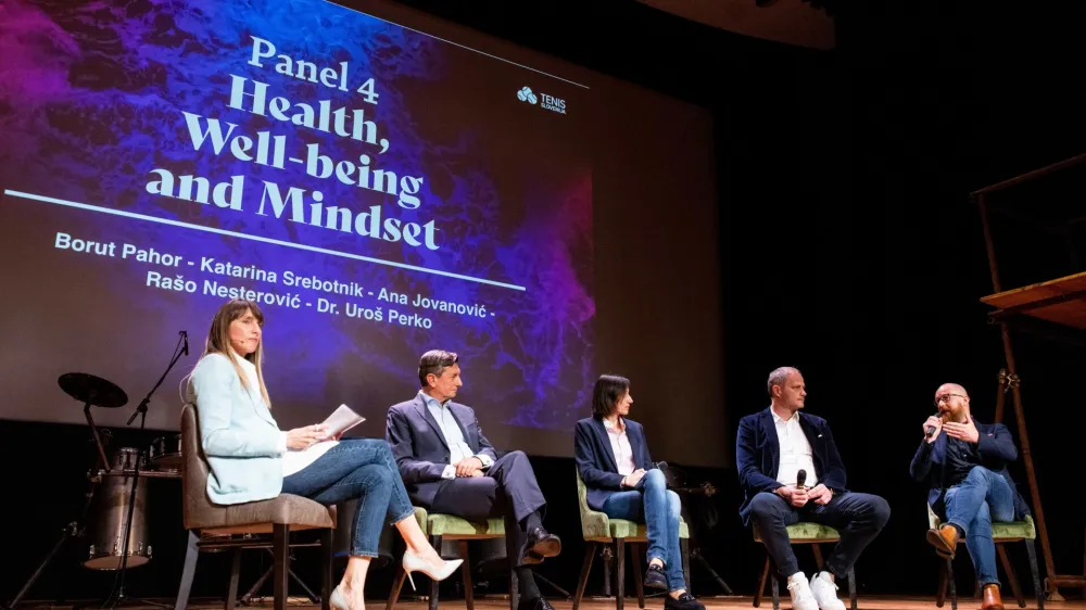 during the international sports and business conference Sports changing the world organised by Tenis Slovenija, on March 21, 2024 in Portoroz / Portorose, Slovenia. Photo by Vid Ponikvar / Sportida