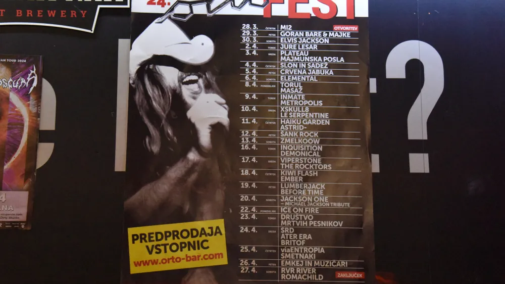 Na Orto festu bo letos zelo pestro, sodelovala bo pisana zasedba.&nbsp;