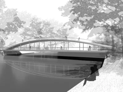 Podoba doživljajskega mosta je bila izbrana na javnem natečaju leta 2019.&nbsp;