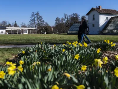 ValentinovoPark Tivoli- 14.2.2024 - Pomlad je pri&scaron;la v mesto.// FOTO: Nik Erik Neubauer