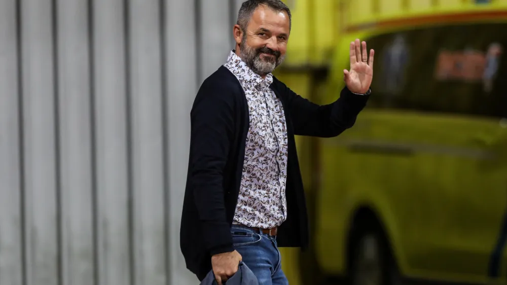 trener Domžal Du&scaron;an Kosić - 21.10.2023 &ndash; nogomet - Domžale: Olimpija, Prva liga Telemacha, 13. krog: //FOTO: Bojan Velikonja