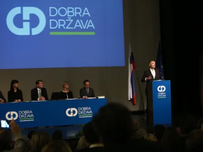 18.11.2017 - ustanovni kongres politične stranke Dobra država         Foto Luka Cjuha.
