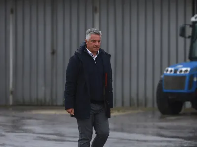 trener Radomelj Oliver Bogatinov- 29.10.2023 &ndash; nogomet &ndash; Radomlje: Mura, Prva liga Telemach, 14. krog: //FOTO: Jaka Gasar