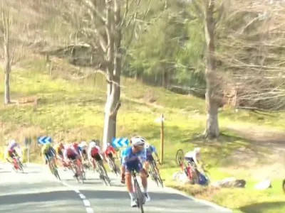 Množični padec na dana&scaron;nji dirki