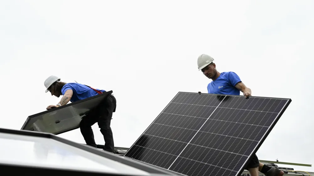 - 19.05.2023 &ndash; Vransko - montaža sončne elektrarne, Prekopa 42b //FOTO: Nik Erik Neubauer