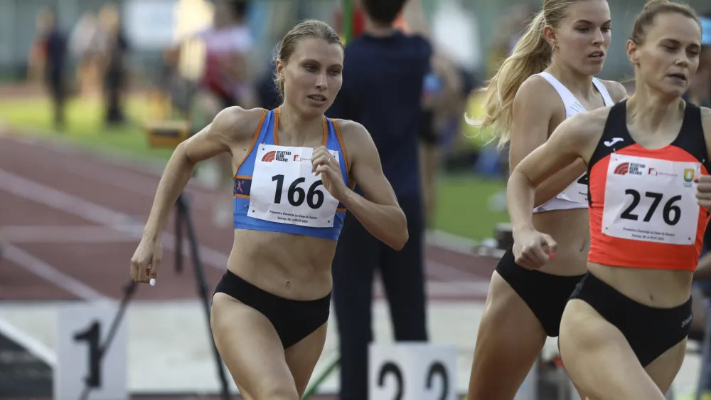 Maru&scaron;a Mi&scaron;ma&scaron; Zrim&scaron;ek tek 8oom9.7.2023 - Atletika - Državno prvenstvo v atletiki Velenje - atletska zveza slovenijeFOTO: Luka Cjuha
