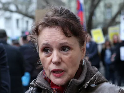 Draga Potočnjak, sestra Emilije Mrlak, avtorica knjige Skrito povelje<br>Foto: Tomaž Skale