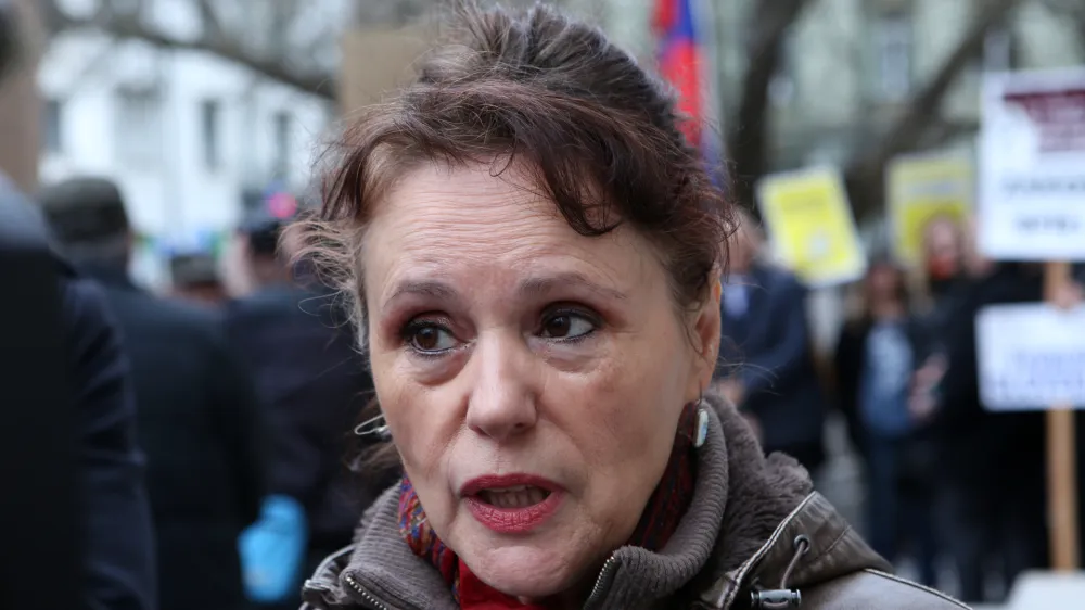 Draga Potočnjak, sestra Emilije Mrlak, avtorica knjige Skrito povelje<br>Foto: Tomaž Skale