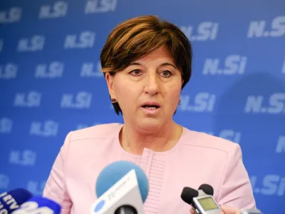koda ???Izjava predsednice stranke NSI, Ljudmile Novak v DZFoto:Nebojsa Tejic/STA