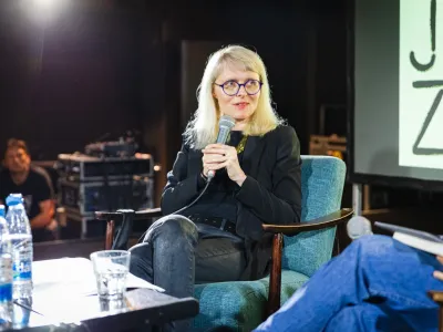 Jasnima Založnik, predstavitev knjige Zavzemanje prostora, Kino &Scaron;i&scaron;ka 16. 4. 2024