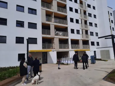 Sklad je večino od 88 stanovanj ob &Scaron;martinski cesti že oddal čakajočim upravičencem do neprofitnih najemnih stanovanj.
Foto: Luka Cjuha