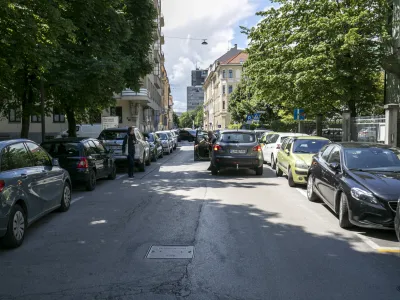 - 11.06.2020 - Župančičeva ulica v Ljubljani  //FOTO: Matjaž Ru&scaron;t