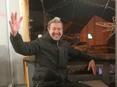 - 06.01.2020 - Werner Brozović, hrva&scaron;ko-slovenski pevec zabavne glasbe,//FOTO: Bojan Velikonja