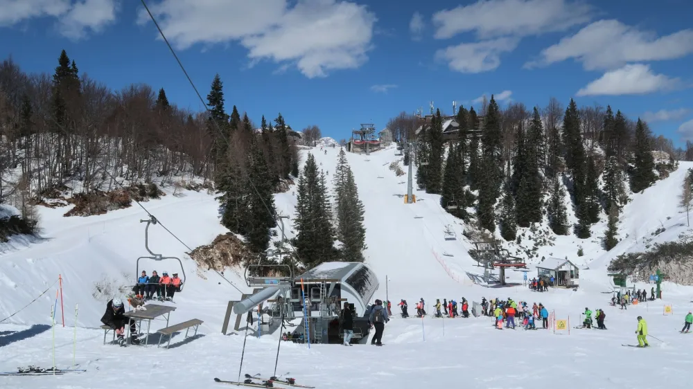 smuči&scaron;če, žičnice, SC Vogel. Foto: Tatjana Pihlar 