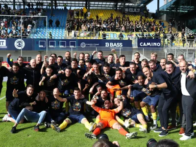 NK Celje je postal državni prvak. - 28.04.2024. Nogomet 1. liga Telemach NK Olimpija NK Celje. Foto: Bojan Velikonja