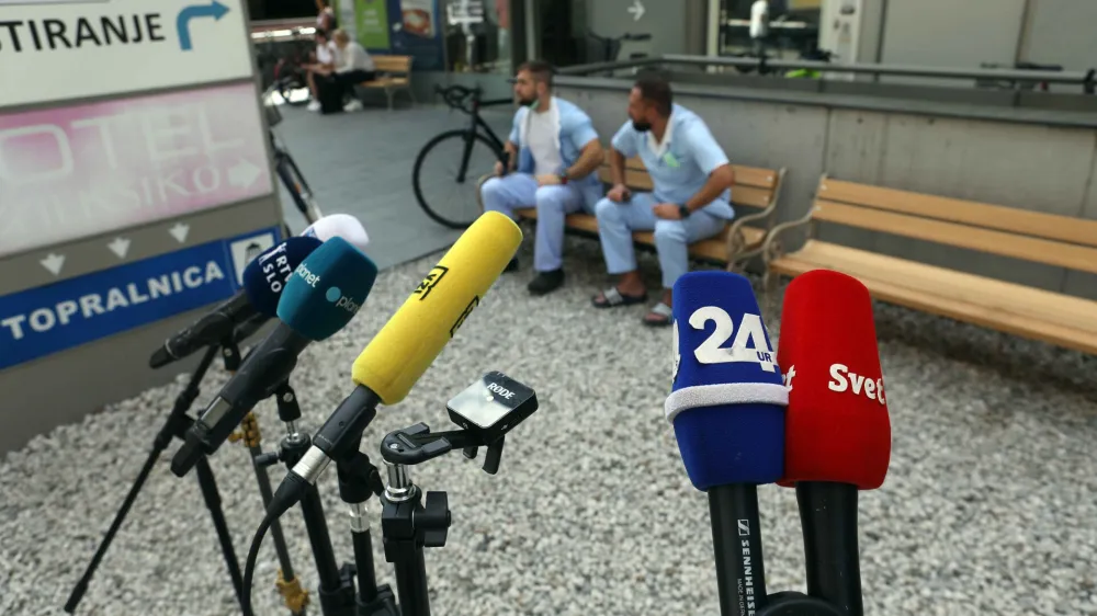 24.08.2022 Zdravstvo, mediji.Foto Tomaž Skale