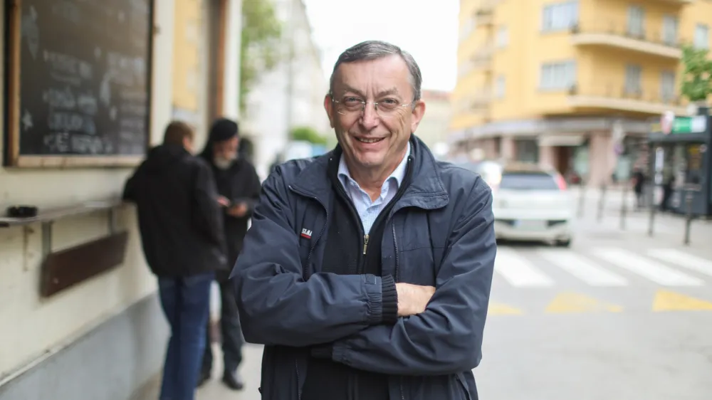 17.04.2024. Andrej Stare, zdravnik in &scaron;portni komentator na RTV SLO. //FOTO: Bojan Velikonja / Foto: Bojan Velikonja