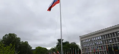 14.05.2024 - Spomenik slovenske osamosvojitve - Trg republike - lokacija postavitve novega spomenikaFOTO Luka Cjuha