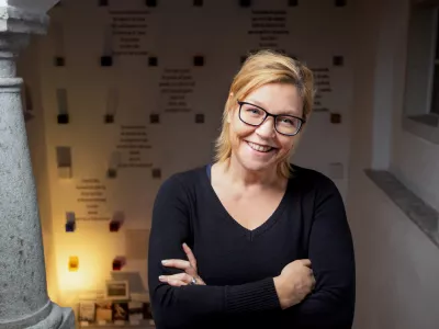 Neda R. Bric, dec. 2019, Pre&scaron;ernovo gledali&scaron;če Kranj / Foto: Nada Žgank