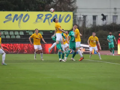 16.03.2024. tekma 27. kroga nogometne Prve lige Telemach Bravo - Olimpija.//FOTO: Bojan Velikonja