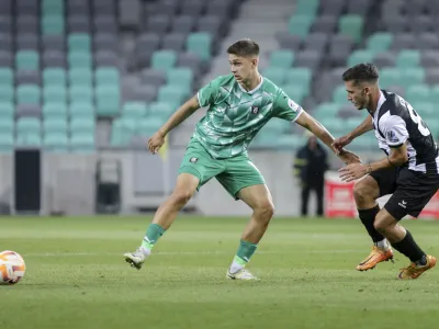 Marcel Ratnik- 29.07.2023 &ndash; nogomet &ndash; Olimpija: Roga&scaron;ka, Prva liga Telemacha, 2. krog: //FOTO: Jaka Gasar