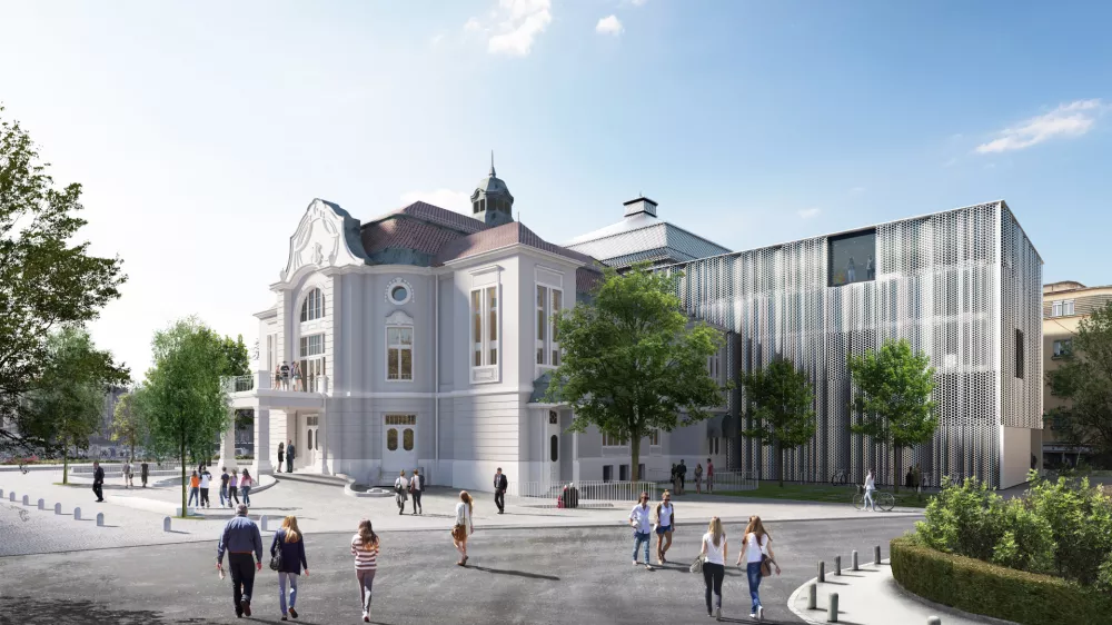 Na ministrstvu za kulturo pravijo, da je leto&scaron;nja selitev Drame v začasne prostore na Litostrojski cesti potrebna predvsem zato, ker obstoječa stavba ni varna.&nbsp;