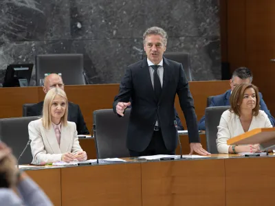 Ljubljana, DZ.Redna seja DZ s poslanskimi vprasanji predsedniku vlade Robertu Golobu in ministrom.Predsednik vlade Robert Golob.