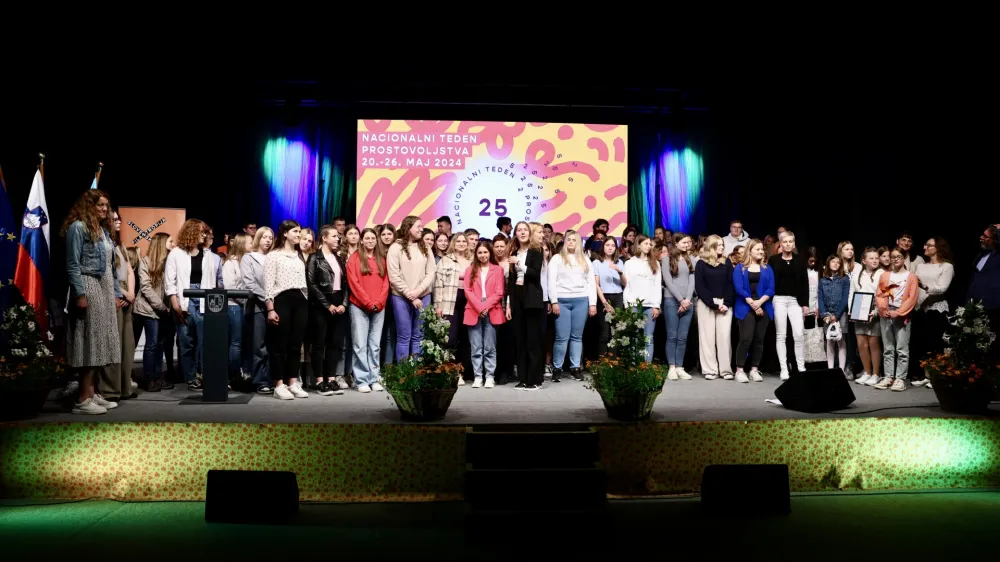 Prostovoljci leta 2024