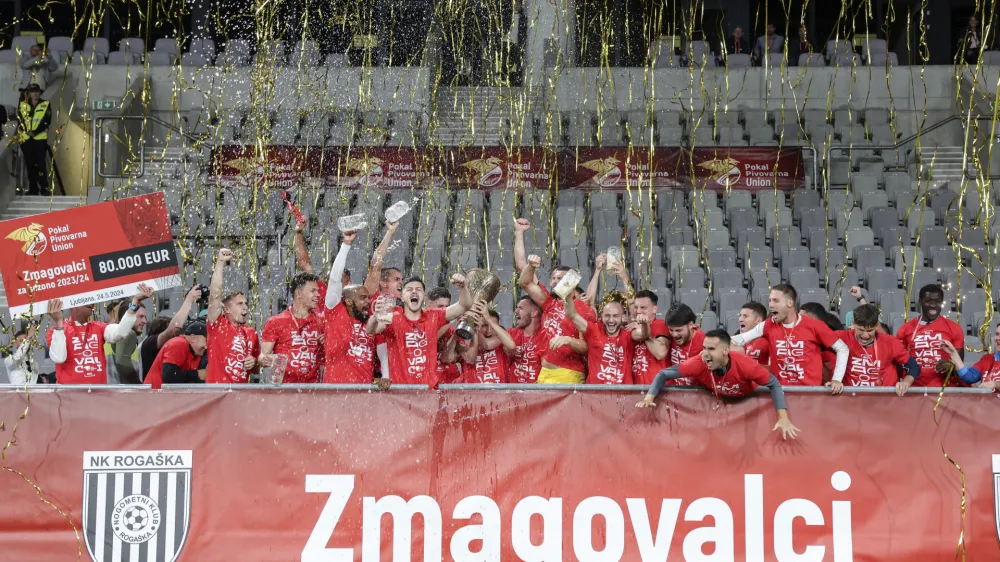 - 24. 05. 2024 - finale nogometnega pokala med Roga&scaron;ka in Gorica  //FOTO: Jaka Gasar